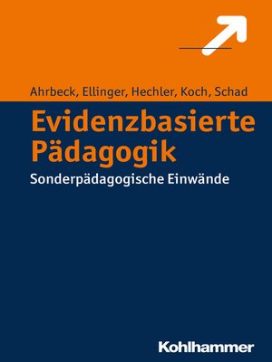 cover image of Evidenzbasierte Pädagogik